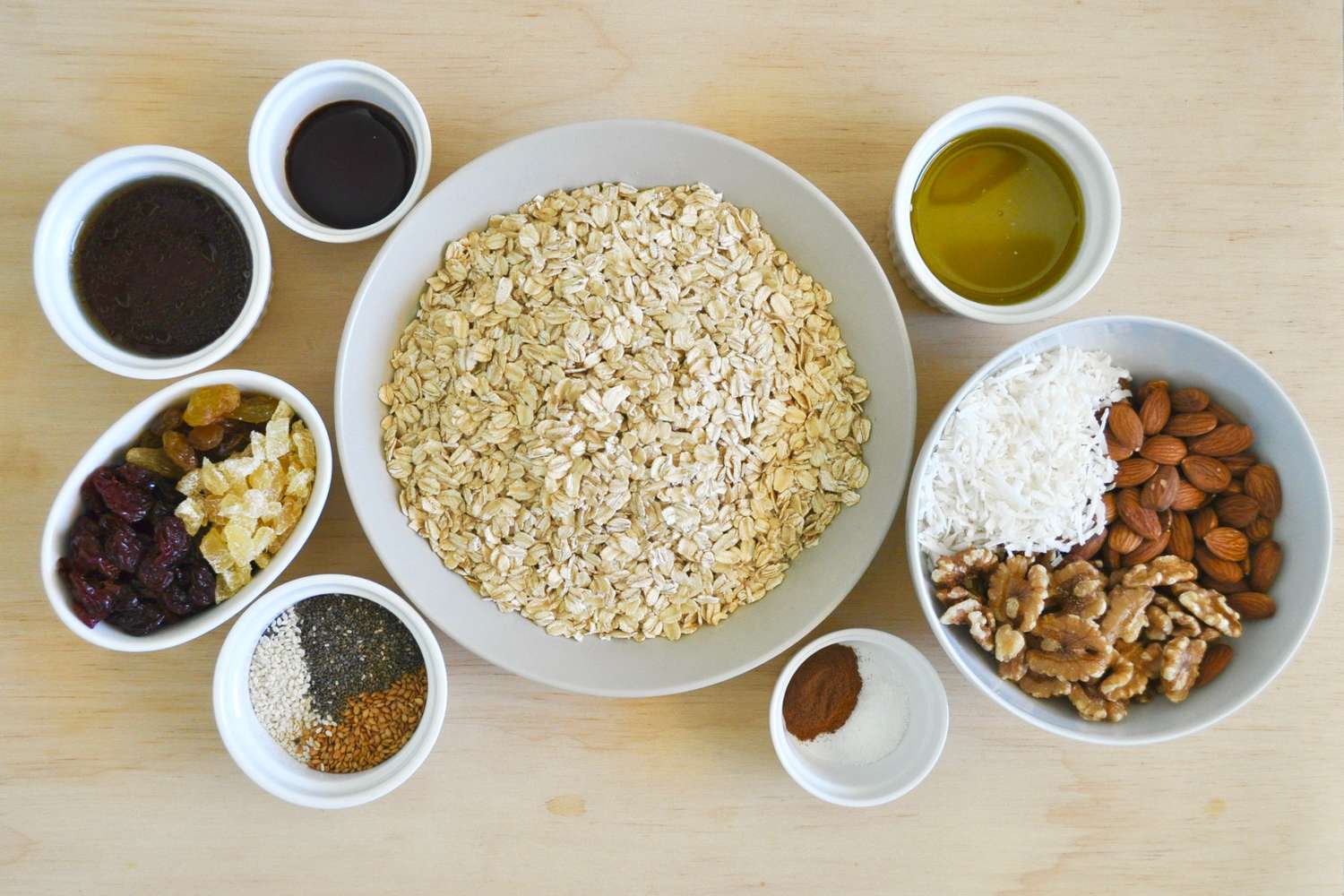 Granola ingredients